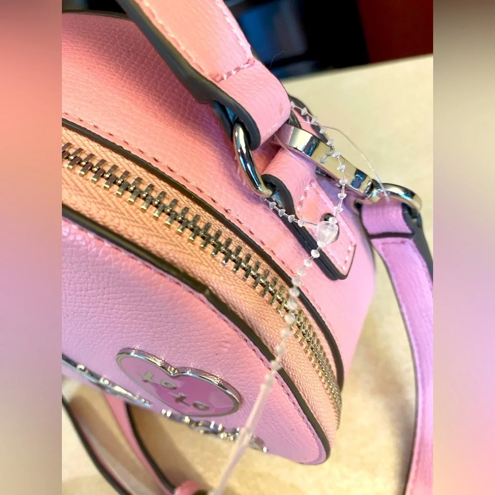 KARL LAGERFELD Paris Maybelle Top Handle Bag: Powder Blush, NWT